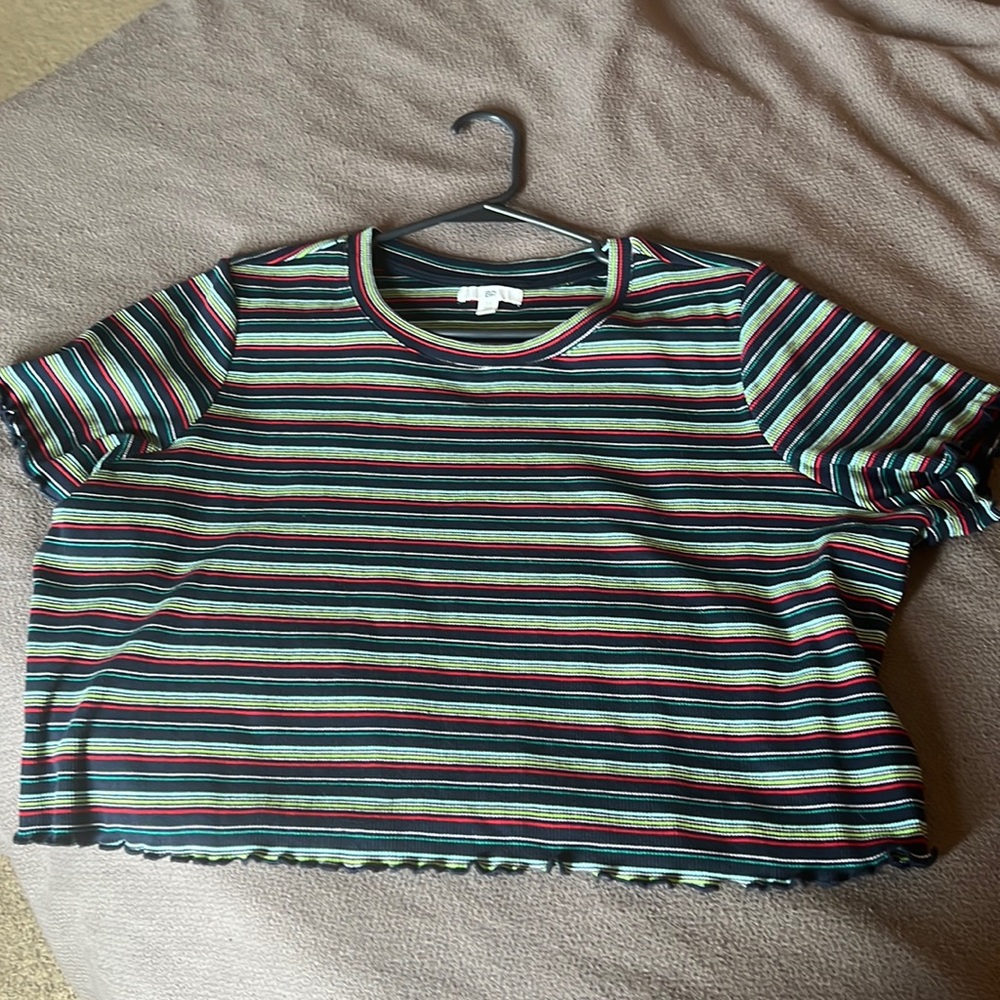NWOT Striped BP from Nordstrom crop top